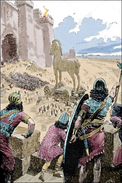 De quelle cité ce cheval de bois causera-t-il la chute ?