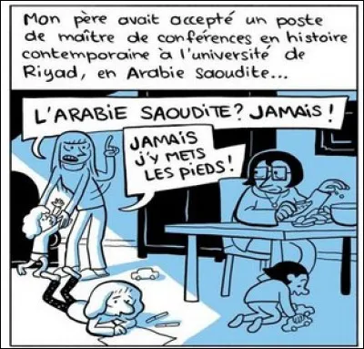 De quelle série BD franco-syrienne provient cette vignette ?