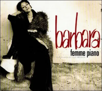 Barbara ? Eh oui, même Barbara ! Mais à quel moment, dans ce texte, commet-elle une liaison inconvenante ? 
 "Une gloire déchue des folles années trente 
avait mis aux enchères, parmi quelques brocantes
un vieux bijou donné par quel amour d'antan..."