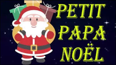 Dans la chanson "Petit Papa Noël" de Tino Rossi, Papa Noël descend du ciel avec...