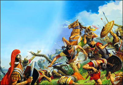 En août 217 av J. -C, le général Hannibal infligea une cinglante défaite à l'armée romaine, lors de cette bataille plus de 50 000 légionnaires vont tomber. Quelle est-elle ?