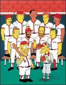 Quel est le nom de l'quipe de Base-Ball de Springfield ?