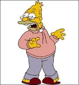 Quel est le prnom du grand pre Simpson ?