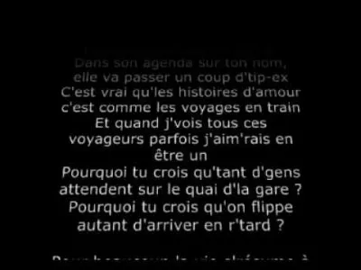 Qui a interprété la chanson "Les Voyages en train" ?