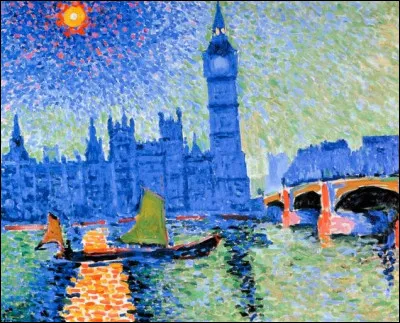 Qui a peint cette vue de Londres ?