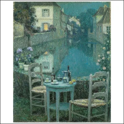 À qui doit-on "Une petite table au crépuscule" ?