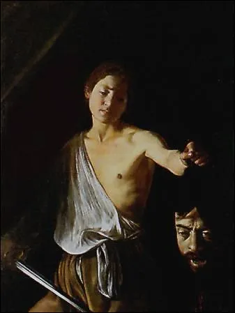 Le Caravage est un peintre italien , il s'est lui mme peint sur une scne biblique . Qui incarne -t- il sur ce tableau ?