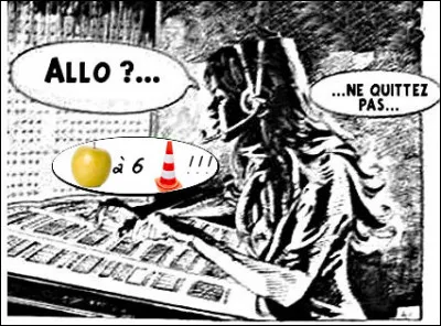 "Ne quittez pas un instant !"