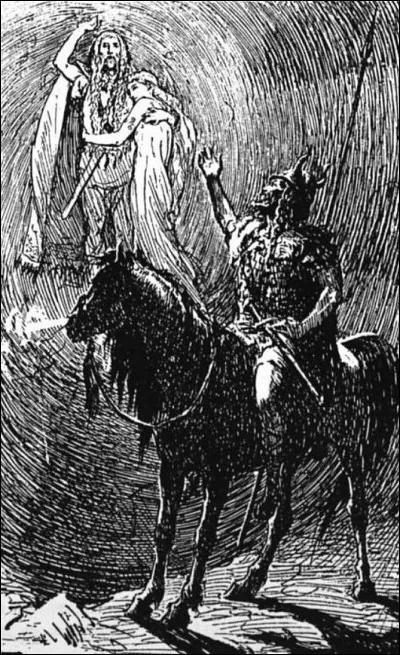 Quel est l'interprète de la chanson "Hermod's Ride To Hel" ?