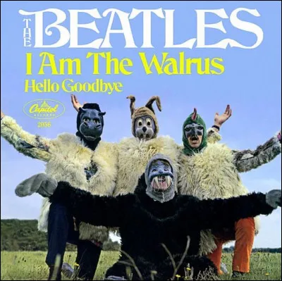 Quelle est la particularité de la chanson "I Am the Walrus" des Beatles ?