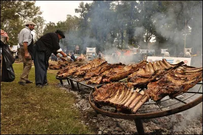 Il parait que c'est le pays où l'on mange la meilleure viande de boeuf du monde, rien qu'à regarder la photo, je me sens l'âme d'un gaucho !