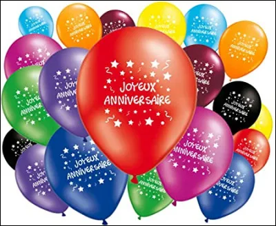 Pour ton anniversaire, tu inviterais qui ?