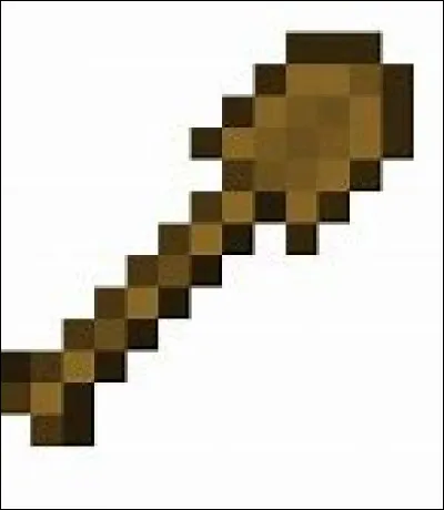 Comment crafter une pelle en bois ?
