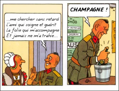 Hergé fut un grand amateur de champagne : c'est le moment de lui rendre un hommage, non ?