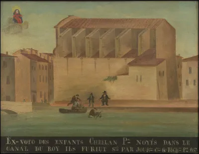 Quel détail n'appartient pas à cet ex-voto ?