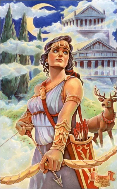 Dans ces propositions de quoi Artémis est-t-elle la déesse ?