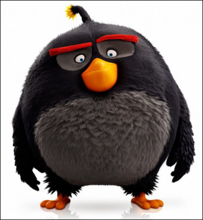 Quelle est la caractéristique de ce personnage dans le jeu "Angry Birds" ?