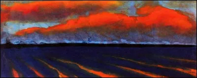 Elle fait partie de l'archipel des îles frisonnes situées en mer du Nord où l'aquarelliste Emil Nolde passait ses étés.
Indice : le nom commun français est son homophone et désigne du sable fin.