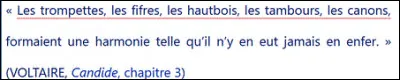 À quelle figure de style correspond l'extrait souligné de rouge ?