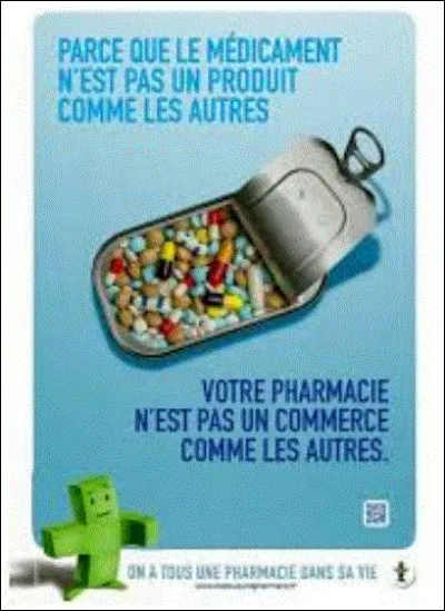 Quelle est la figure de style "parce que le médicament n'est pas un produit comme les autres" ?