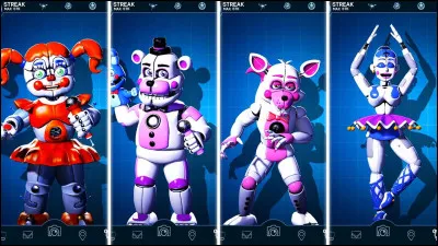 Dans "sister location" il y a...