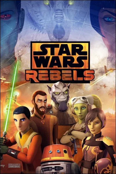 Où se situe chronologiquement "Star Wars Rebels" ?