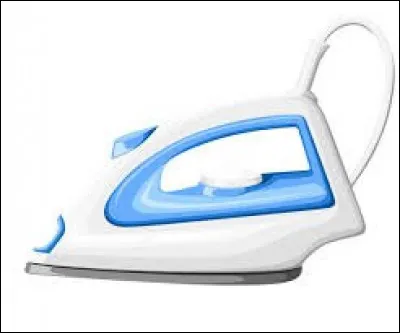 Le fer à repasser est faussement appelé ainsi car en fait la semelle est en...