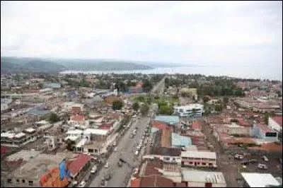 Goma, 3,5 millions d' habitants, est une ville d'...