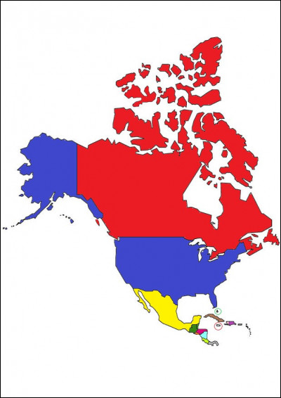 Quel est le pays indiqué en jaune sur la carte ?