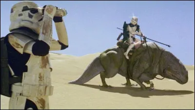 De quelle esp&egrave;ce sont les montures utilis&eacute;es par les Stormtroopers ?