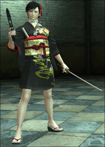 Quelle arme utilisait ce personnage ?