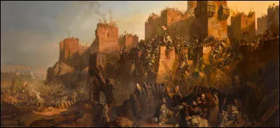 En 70 de notre ère Jérusalem est assiégée et prise ; la ville est mise à sac, et le second Temple de Jérusalem détruit. Seul le mur d'enceinte occidental subsiste. Qui prend et dévaste la ville ?