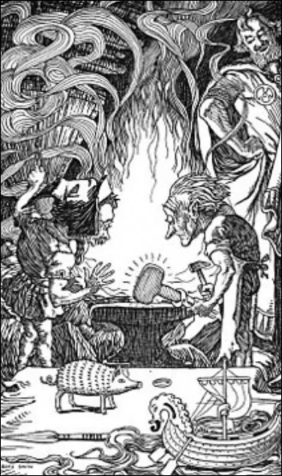 De quel objet se forment un anneau d'or toutes les 9 nuits ?