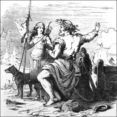 Deux époux séjournent 9 jours chacun de leurs côtés, Nóatun pour l'un, Þrýmheim pour l'autre. Qui sont-ils ?