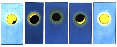 L'éclipse du "Temple du Soleil" > La seule ayant eu lieu au Pérou ces années-là fut celle de janvier 1944 : quelle remarque peut-on faire sur les images d'Hergé ?