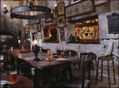 Comment Harry va-t-il au Chaudron Baveur ?