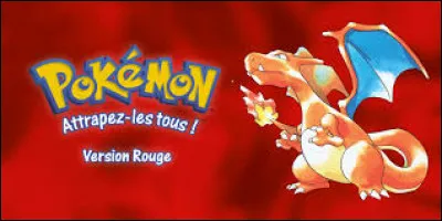 Sur quelle console pouvait-on jouer au jeu vidéo "Pokémon rouge" ?