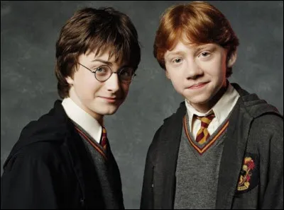 Quelle est ta réaction quand tu rencontres Harry et Ron ?