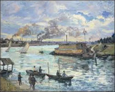 ''Paysage de rivière'' est une toile qui fut réalisée en 1890. Quel impressionniste a exécuté ce tableau ?