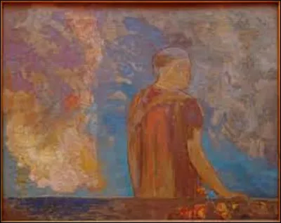 Datant de 1910, ''Le Regard'' est le tableau d'un symboliste. Parmi ces trois peintres lequel a réalisé ce tableau ?