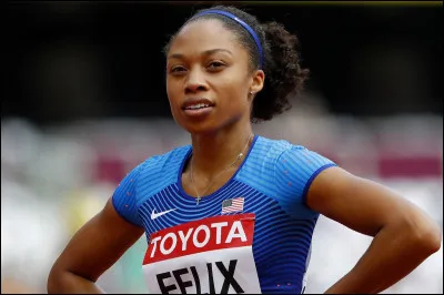 L'américaine Allyson Félix a été championne du monde en 2005, 2007 et 2009, puis médaillée d'or aux JO de Londres, en ...
