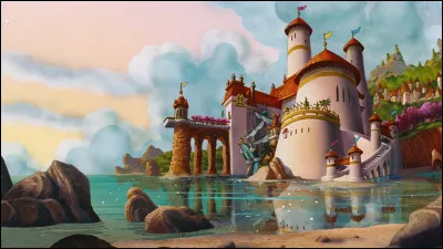 De quel château est inspiré celui du prince Éric ?