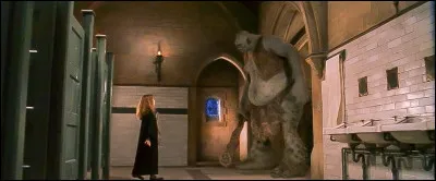 Dans ''Harry Potter à l'école des sorciers'', pourquoi Hermione était-elle dans les toilettes des filles quand le troll se trouvait dans l'école ?