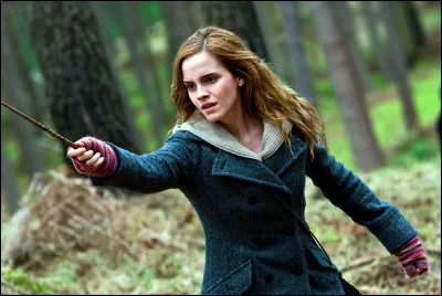 Dans ''Harry Potter et les Reliques de la mort partie 1'', quel sort Hermione lance-t-elle 2 fois ?