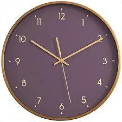 Combien de temps s'est écoulé entre 13 heures 15 et 14 heures 55 ?