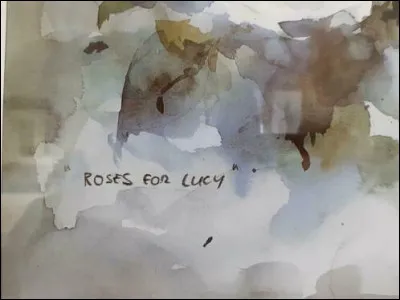 À quel artiste peintre doit-on l'oeuvre "Roses for Lucy" ?