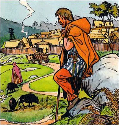 Quelles sont ces villes fortifiées généralement situées sur une hauteur à l'époque romaine et gallo-romaine ?