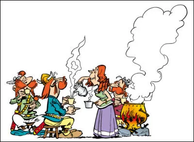 A quel peuple Astérix fait-il découvrir le thé dans l'une de ses aventures ?