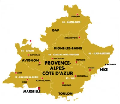 Quel département est côtier ?