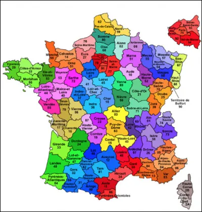 Quel département n'existe pas ?